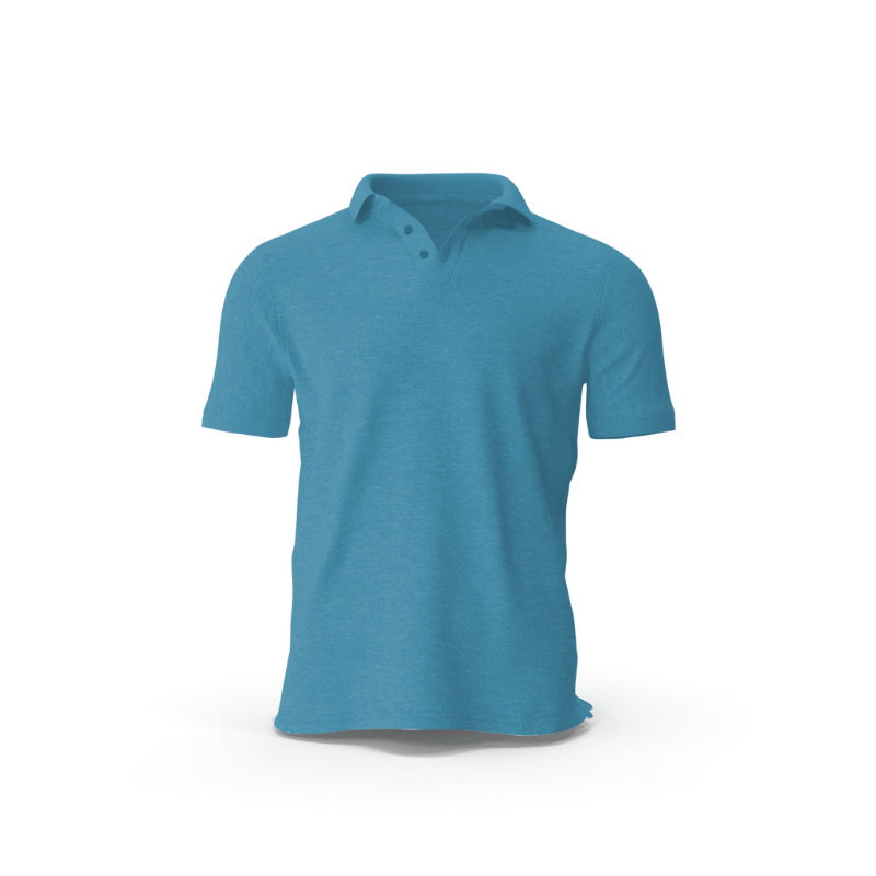 Sky Blue Golf Shirts